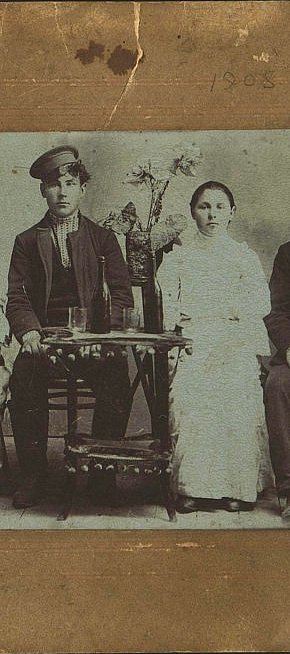 Робітники Галковського рудника, серпень 1908 року