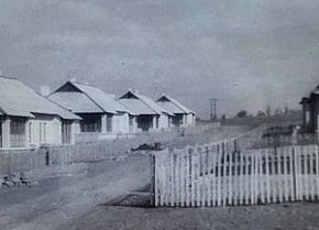 Селище ЦОФ, збудоване за серією 115. Кривий Ріг, 1950-ті роки
