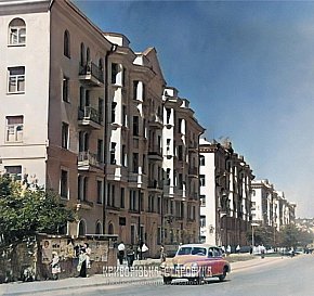 Український провулок (вулиця Харитонова, нині — Петра Калнишевського), 1957 рік