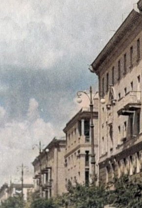 Вулиця Шкірятова (проспект Південний), друга половина 1950-х років