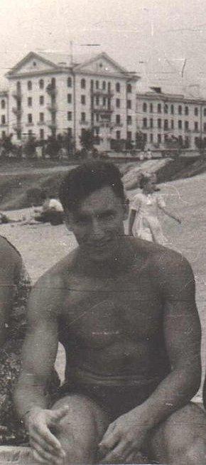 Відпочинок на штучних ставках у балці Сухенькій, кінець 1950-х