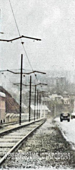 Проріз по вулиці Модрівській (Прорізна), кінець 1960-х років