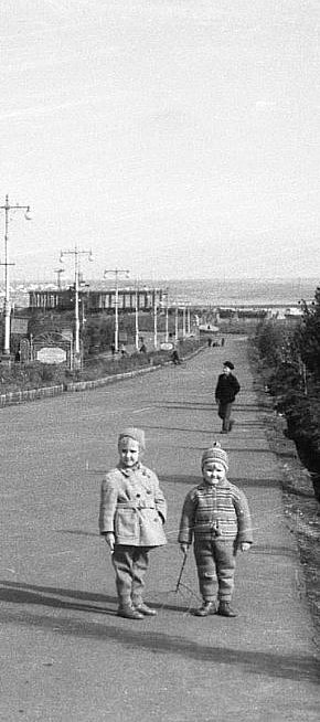 Центральна алея парку імені 50-річчя Радянської України (сучасний Шахтарський)