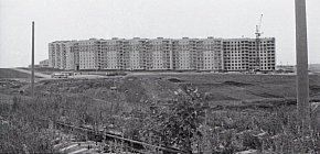 6-й Жовтневий мікрорайон (Сонячний), будівництво будинків, 1983 рік
