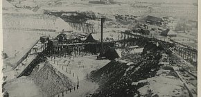 Засніжений рудник на Криворіжжі, 1970-х років