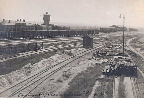 Залізнична станція «Колачевського», 1909-й рік