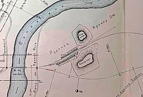План першого залізного рудника «Саксаганський» , 1907 рік