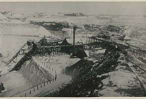 Засніжений рудник на Криворіжжі, 1970-х років