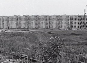 6-й Жовтневий мікрорайон (Сонячний), будівництво будинків, 1983 рік