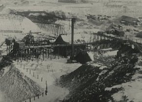 Засніжений рудник на Криворіжжі, 1970-х років