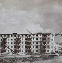 Будівництво житлових будинків на вулиці XXII партз'їзду, 1960-х років