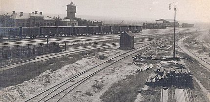 Залізнична станція «Колачевського», 1909-й рік