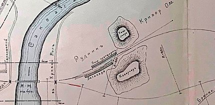 План першого залізного рудника «Саксаганський» , 1907 рік