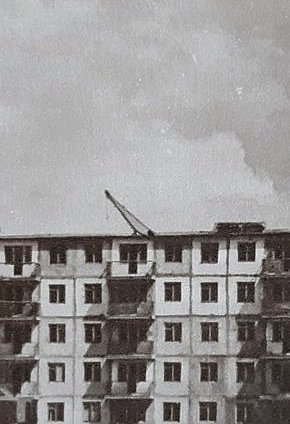 Будівництво житлових будинків на вулиці XXII партз'їзду, 1960-х років