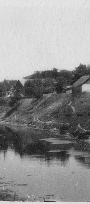 Берег річки Саксагань у районі вул. Грабовського, 1951 рік