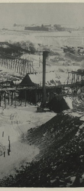 Засніжений рудник на Криворіжжі, 1970-х років