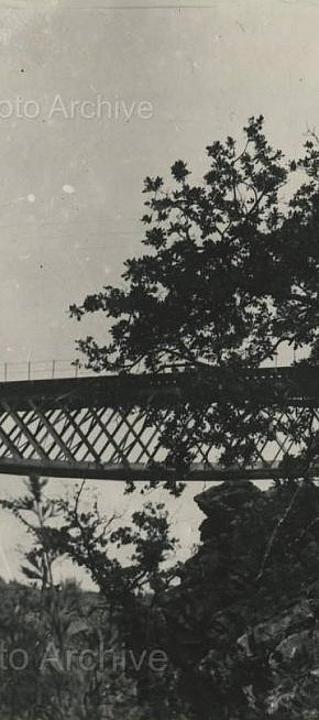 Залізничний міст через Дубову Балку, початок ХХ століття