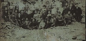 Колектив робітників рудника Копилова, 1909 рік