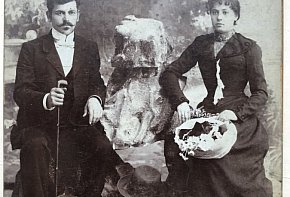 Фотопортрет молодих людей. Кривий Ріг, початок ХХ ст