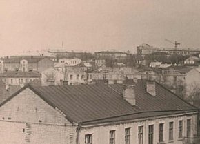 Старий центр міста, 1950-ті роки