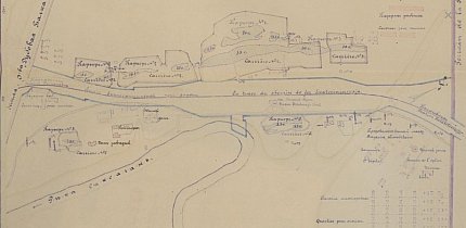 План Ростківського рудника, 1910 рік