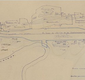 План Ростківського рудника, 1910 рік