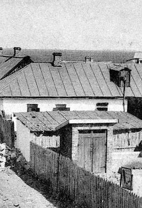 Вулиця Велика у селищі Довгинцеве, Катеринославської губернії, 1916 рік