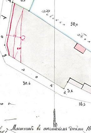План садиби в Кривому Розі, 1914 рік