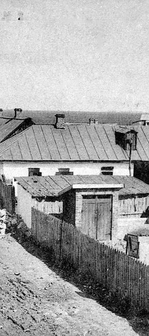 Вулиця Велика у селищі Довгинцеве, Катеринославської губернії, 1916 рік