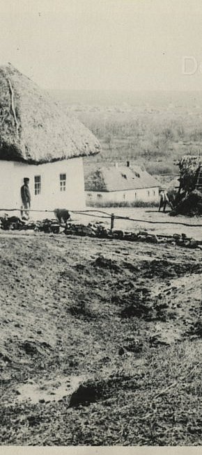 Вірогідно вид на містечко Кривий Ріг, початок ХХ століття