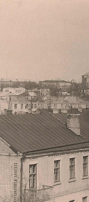 Старий центр міста, 1950-ті роки