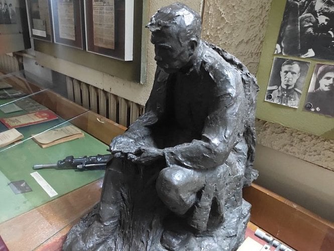 Скульптура солдат Олександра Васякіна