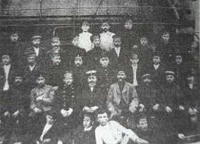 Працівники Довгинцівського депо, 1908 рік
