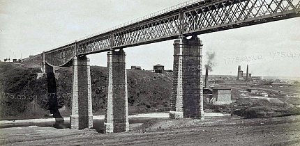 Вид на Інгулецький міст