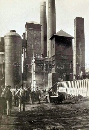 Коксові печі на Гданцівському заводі