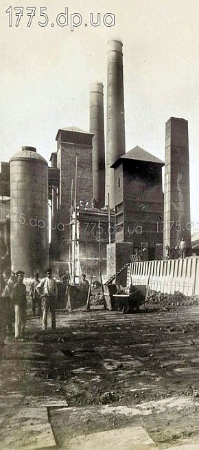 Коксові печі на Гданцівському заводі