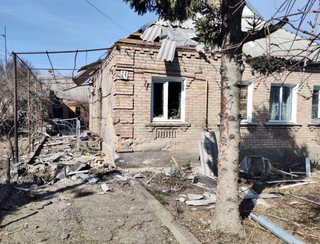 Утром оккупанты ударили по Никопольскому району по тяжелой артиллерии
