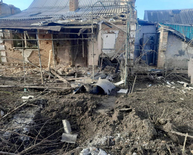 В обстріляному російськими окупантами Нікопольському районі поранено чоловіка