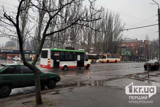 В Кривом Роге на проспекте Гагарина временно не курсируют троллейбусы