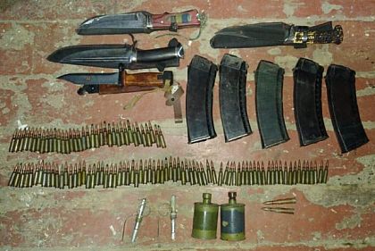 Полицейские изъяли у криворожанина оружие и боеприпасы
