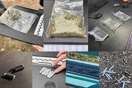 За неделю патрульные обнаружили 30 криворожан, которые имели при себе запрещенные вещества