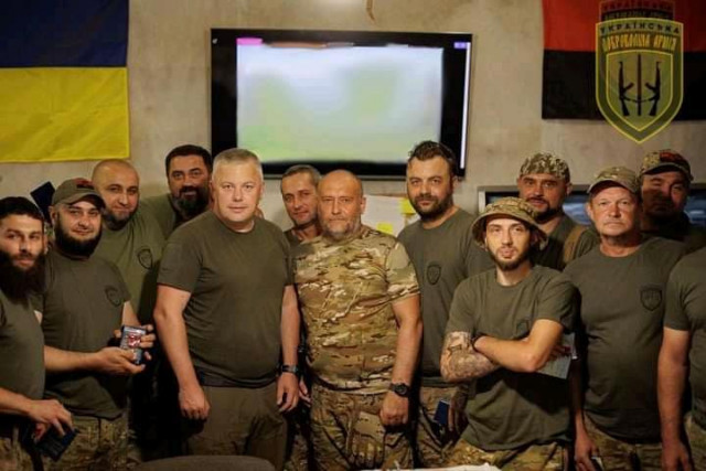 Бійців 7-го окремого батальйону «АРЕЙ» УДА удостоєно відзнаками Головнокомандувача ЗС України