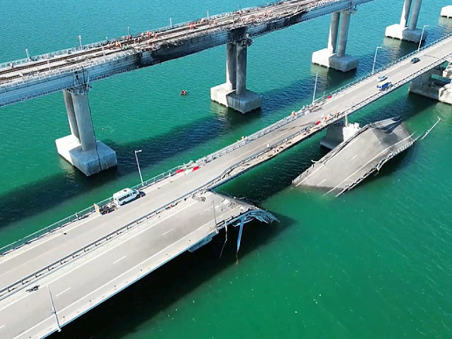 Повреждение крымского моста — существенный удар по РФ