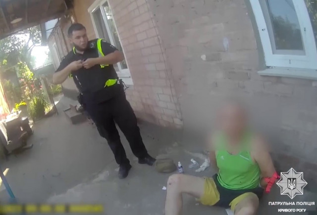 В Кривом Роге патрульные задержали мужчину, подозреваемого в убийстве женщины