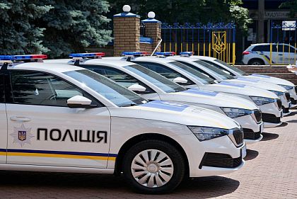 Криворожские правоохранители получили от города 10 автомобилей