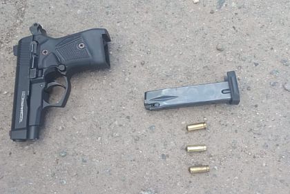 Криворожские нацгвардейцы обнаружили у горожанина пистолет и патроны