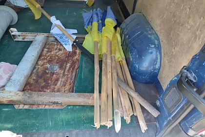 На Днепропетровщине за поругание над могилами бойцов задержали мужчину