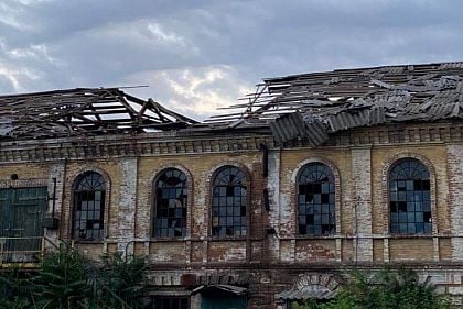 Ночью враг трижды обстреливал Никопольский район