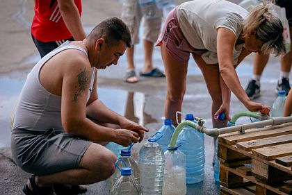 В дома 40% жителей Никополя вернули водоснабжение