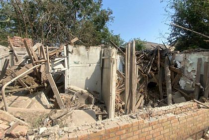 Оккупанты в очередной раз обстреляли Никополь из тяжелой артиллерии